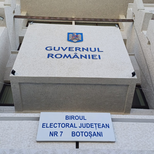 Desemnarea judecătorilor pentru Biroul Electoral Județean nr. 7 Botoșani