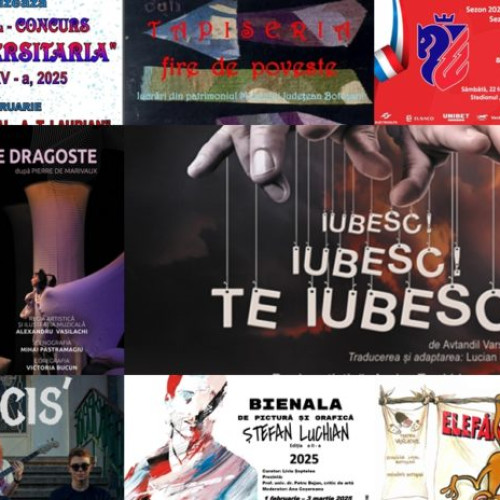 Weekend plin de evenimente culturale și sportive la Botoșani