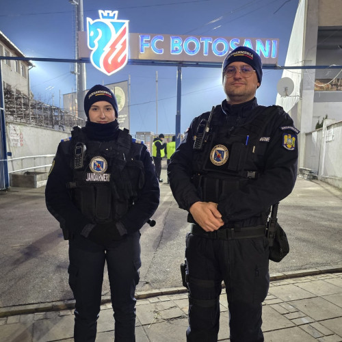 Meciul F.C. Botoșani - Universitatea Craiova, cu măsuri de siguranță stricte
