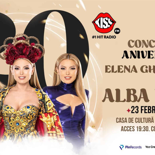 Elena Gheorghe susține un concert aniversar la Alba Iulia