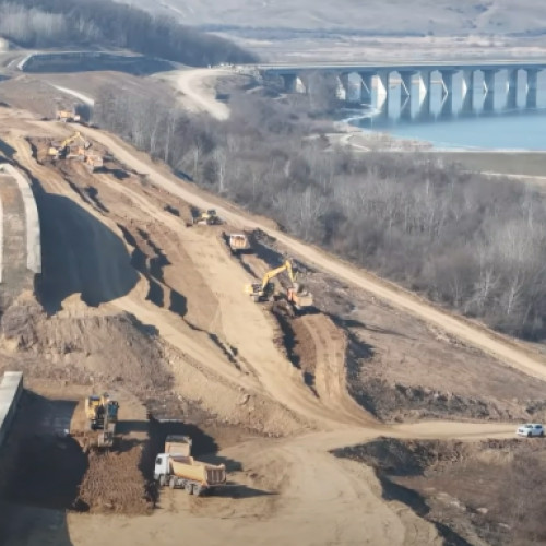 Lucrările la viaductul de la Suplacu de Barcau avansează