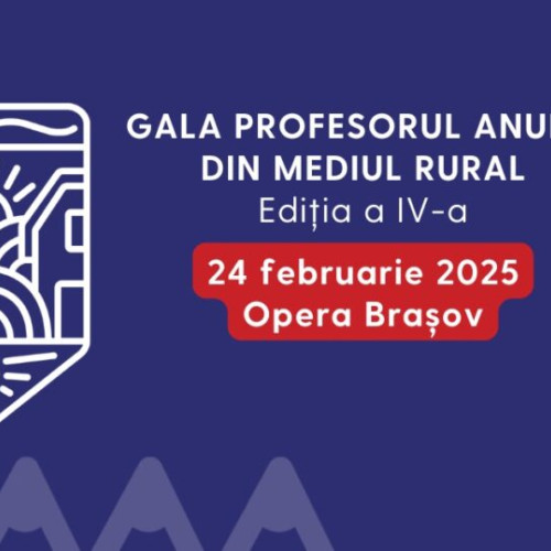 Gala "Profesorul Anului din mediul rural" va celebra excelența educațională