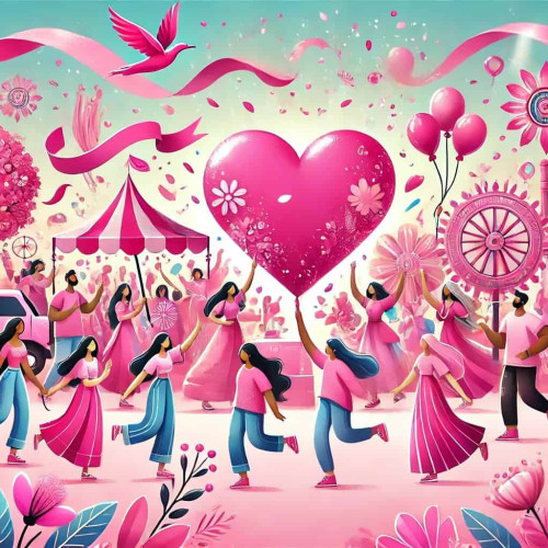 Ziua culorii roz și ziua tenisului celebrate pe 23 februarie