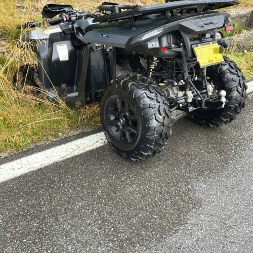 ATV distrus de o persoană necunoscută în județul Gorj