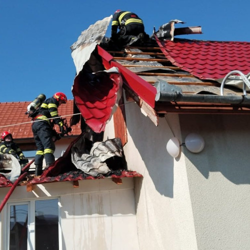 Incendiu la o casă de rugăciune din Râhău