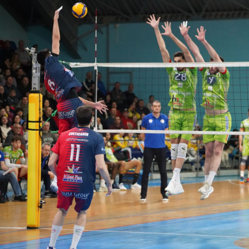 CSM Arcada pierde meciul cu SCM Zalau, terminând sezonul regulat pe locul 5