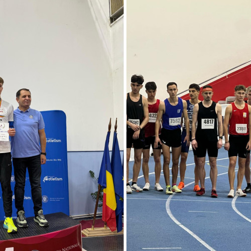 Alin Savlovschi, tânărul atlet român, se pregătește pentru Balcaniada de juniori