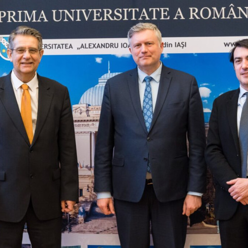 Vizită oficială la Universitatea "Alexandru Ioan Cuza" din Iași