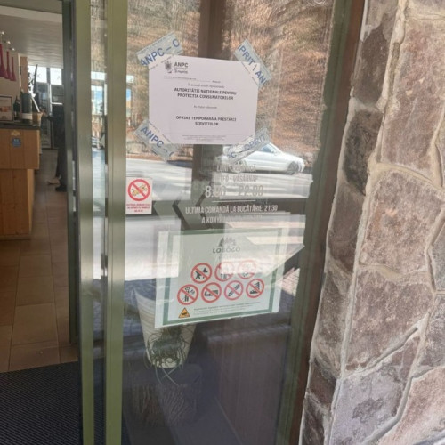 Restaurant din Harghita închis temporar din cauza neregulilor