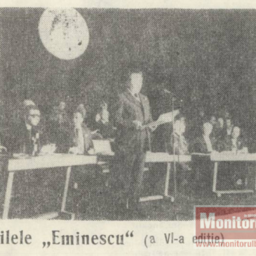 Zilele Eminescu, sărbătorite cu entuziasm în întreaga țară