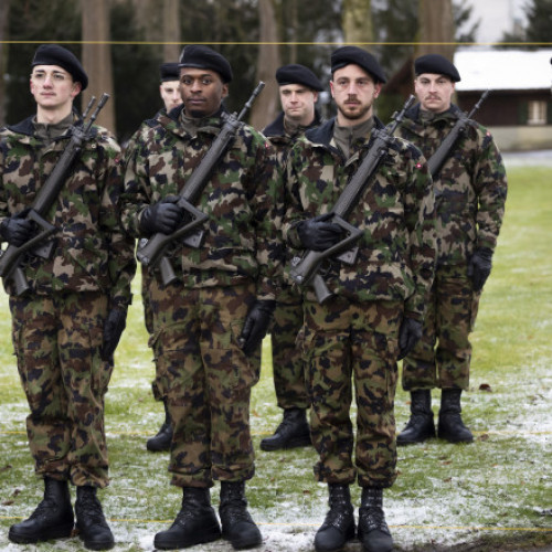 Elveția ar putea trimite 200 de militari pentru o misiune de menținere a păcii