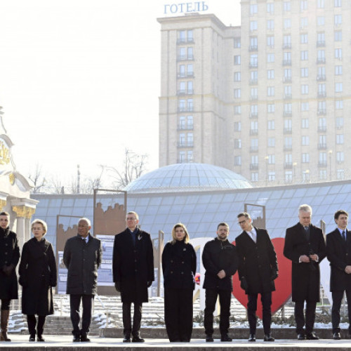 Alertă aeriană în Ucraina în timpul întâlnirii liderilor occidentali