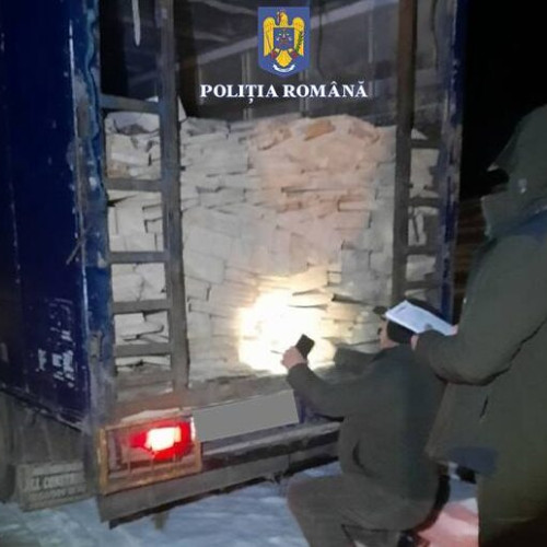 Prindere în flagrant a unui bărbat din Botoșani cu lemn transportat ilegal