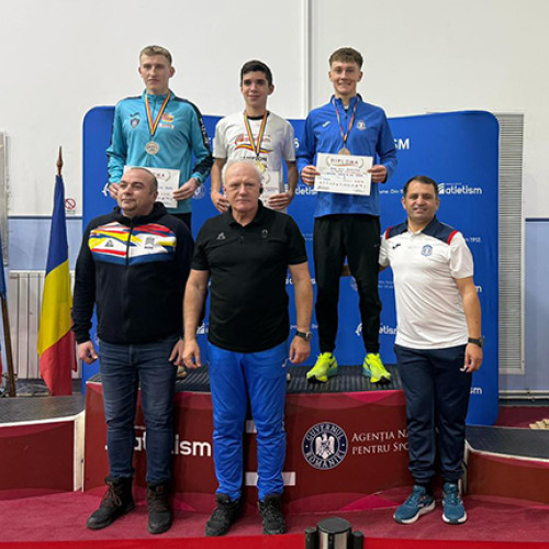Alin Savlovschi, medaliat la Campionatul Național de Atletism