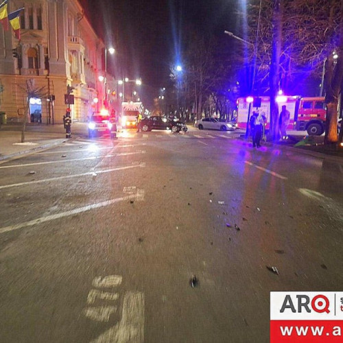 Accident grav în fața Cinematografului Dacia