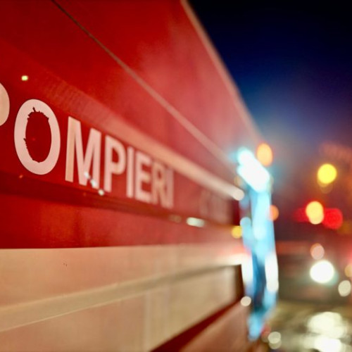 Incendiu devastator în Tulbureni: Pompierii au intervenit rapid