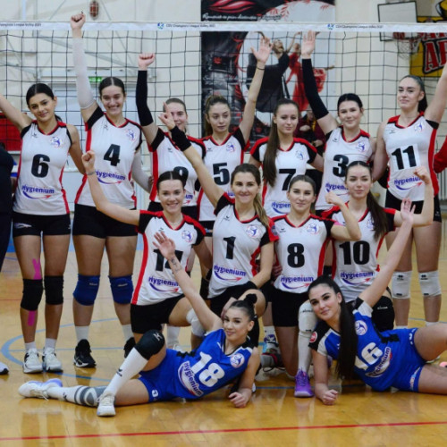 CSU Galați urcă pe primul loc în volei