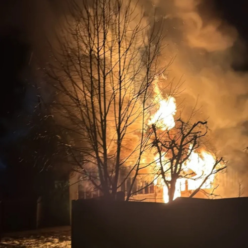 Incendiu devastator în satul Buda: o bătrână de 76 de ani și-a pierdut viața