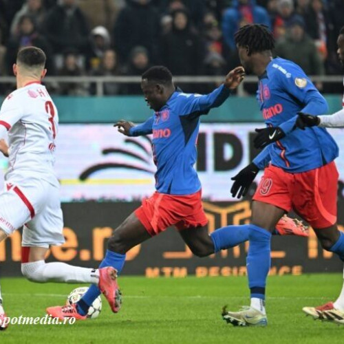 FCSB învinge Dinamo cu 2-1 într-un meci din Superligă