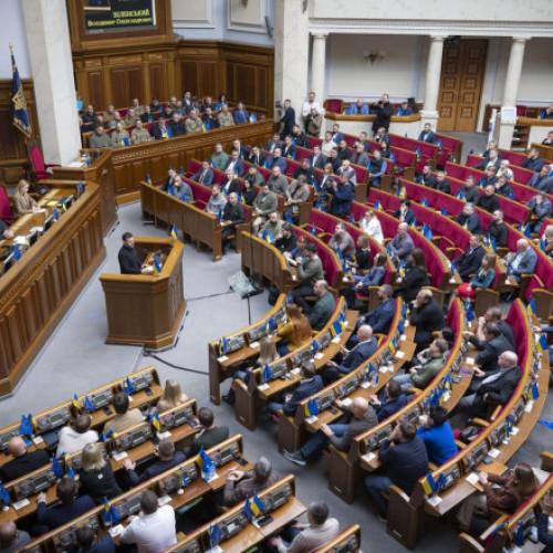 Rezoluția despre legitimitatea președintelui ucrainean Volodimir Zelenski nu a fost adoptată