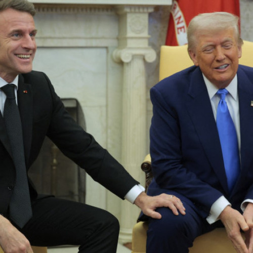 Macron îl corectează pe Trump privind sprijinul pentru Ucraina