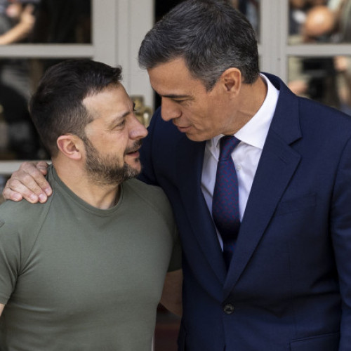 Pedro Sanchez reafirmă sprijinul Spaniei pentru Ucraina în vizita sa la Kiev