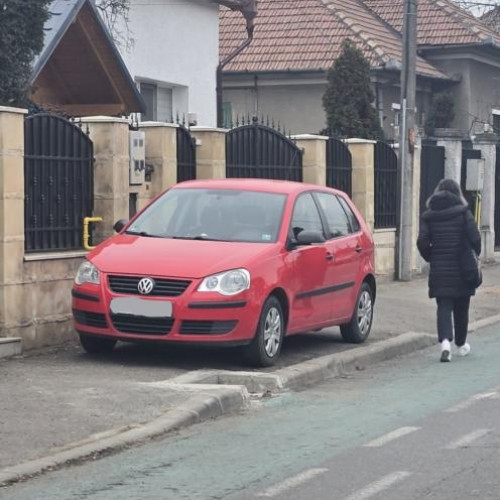 Sofer din Cluj-Napoca, sancționat pentru parcare ilegală