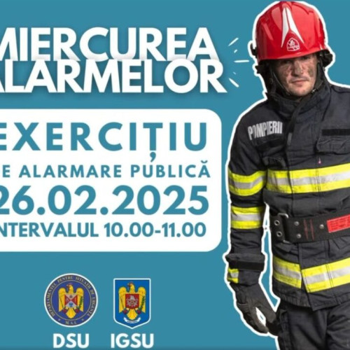 Verificări ale sistemului de alarmare publică în Bistrița-Năsăud