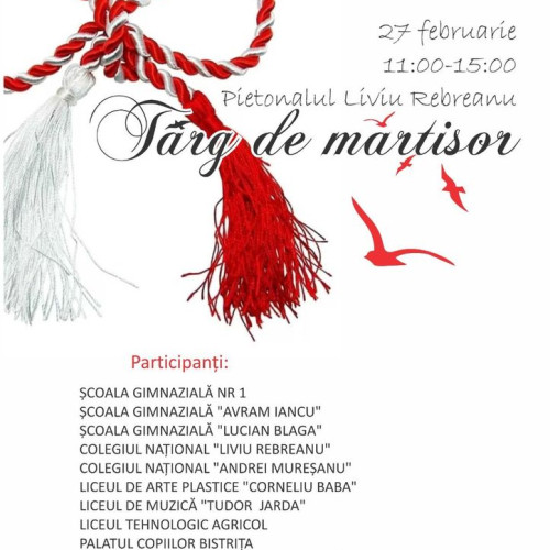 Elevi din 13 școli anunță primăvara cu mărtisoare handmade