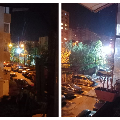 Locuitorii din Manastur se plâng de un panou luminos deranjant