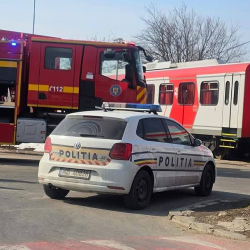 Accident feroviar în Teis, fără victime