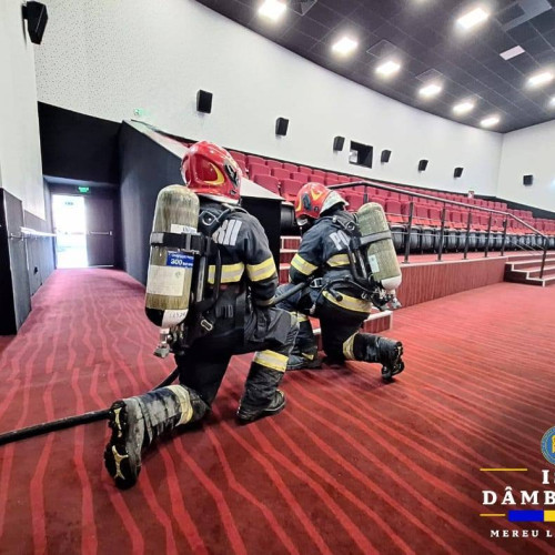 Exercitiu de intervenție la Cinematograful Independența din Târgoviște