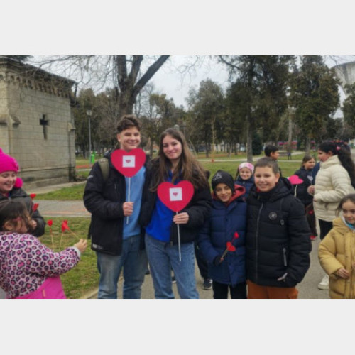 Copiii din Oradea sărbătoresc dragostea prin ateliere de creație