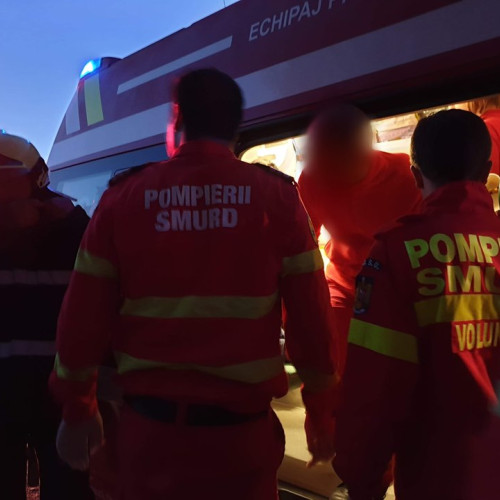 Intervenție SMURD pentru un bărbat cu hipotermie la Botoșani