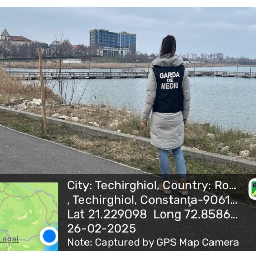 Garda de Mediu a fost sesizată după descoperirea mai multor păsări moarte pe malul Lacului Techirghiol