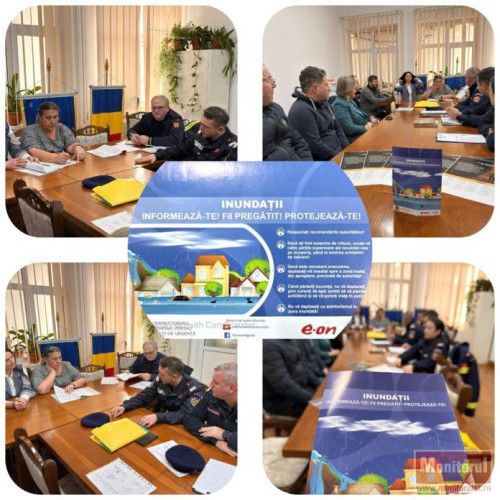 Pompierii din Botoșani au desfășurat un exercițiu pentru gestionarea inundatiilor