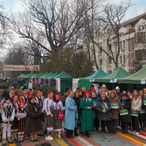 Târgul Mărțișorului a înregistrat o deschidere timidă la Botoșani