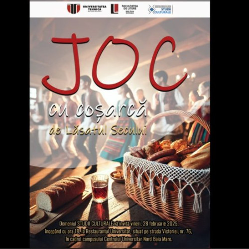 Eveniment cultural: „Joc cu cosarca de Lasatul Secului” la Baia Mare