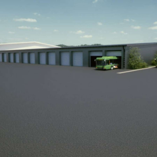 Noi garaje pentru autobuzele electrice la Alba Iulia