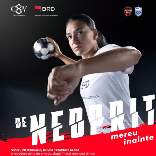 Ultima ocazie de a o vedea pe Cristina Neagu la Bistrița