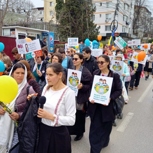 Marsul pentru viață se va desfășura în cinci localități din Botoșani