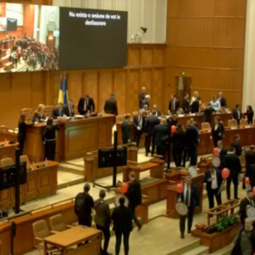 Motiunea de cenzură împotriva guvernului Ciolacu intră la vot vineri