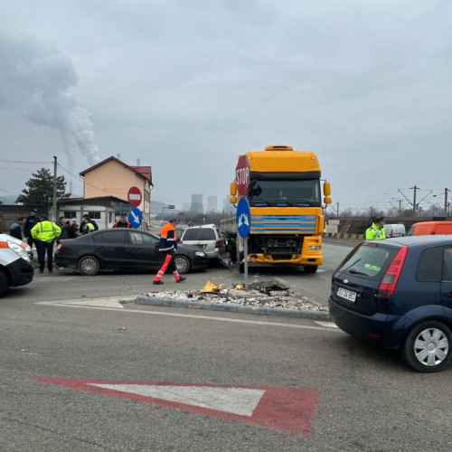 Accident rutier pe DN 66 Rovinari