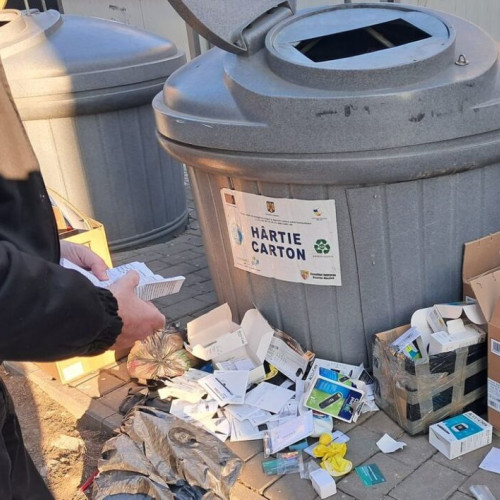 Controale la platformele de colectare a deșeurilor: 66 de sancțiuni aplicate