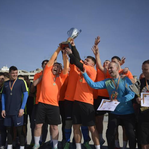 Cupa Protecției Civile la fotbal, un eveniment reușit pentru pompieri