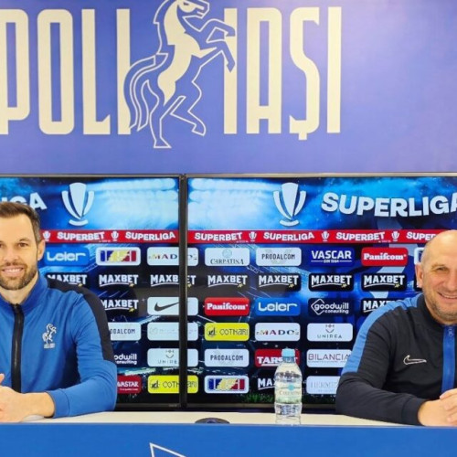 Conferință de presă înainte de meciul ACSM Politehnica Iași - Petrolul Ploiești