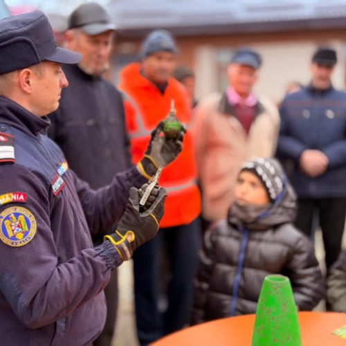 Pompierii din Botoșani, acțiuni în patru comune pentru educația preventivă