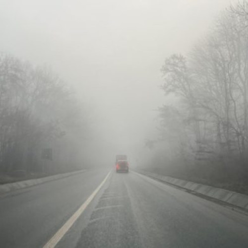 Cod galben de ceață în județul Botoșani