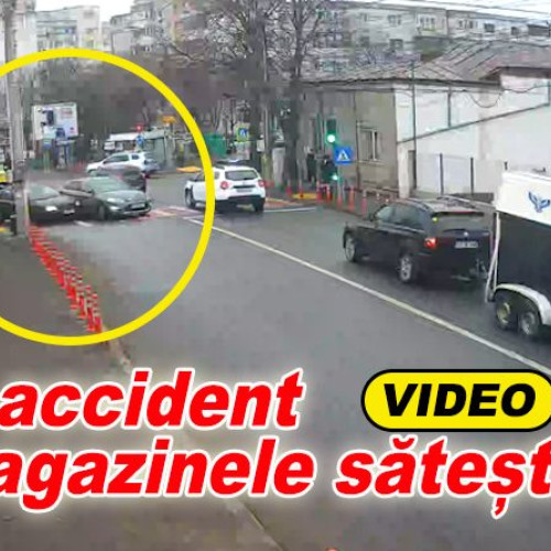 Accidente frecvente în apropierea magazinelor satesti