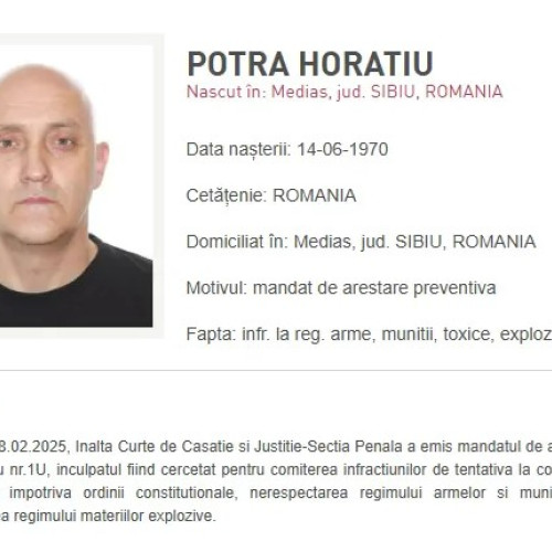 Mercenarul Horatiu Potra dat in urmarire generala